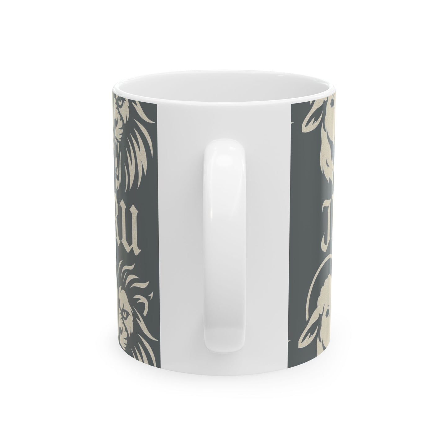 Jesus Redeemed Us Logo Mug