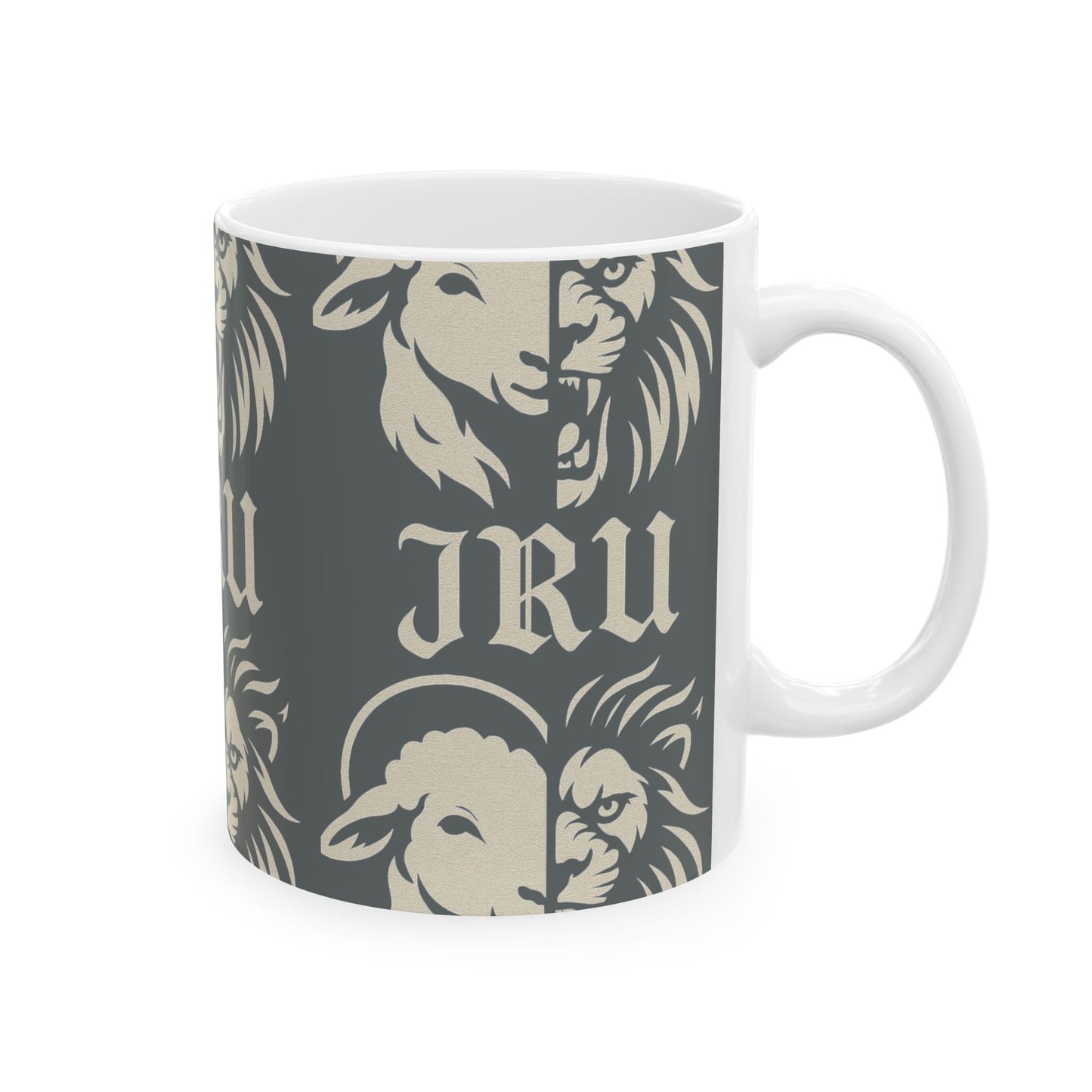 Jesus Redeemed Us Logo Mug
