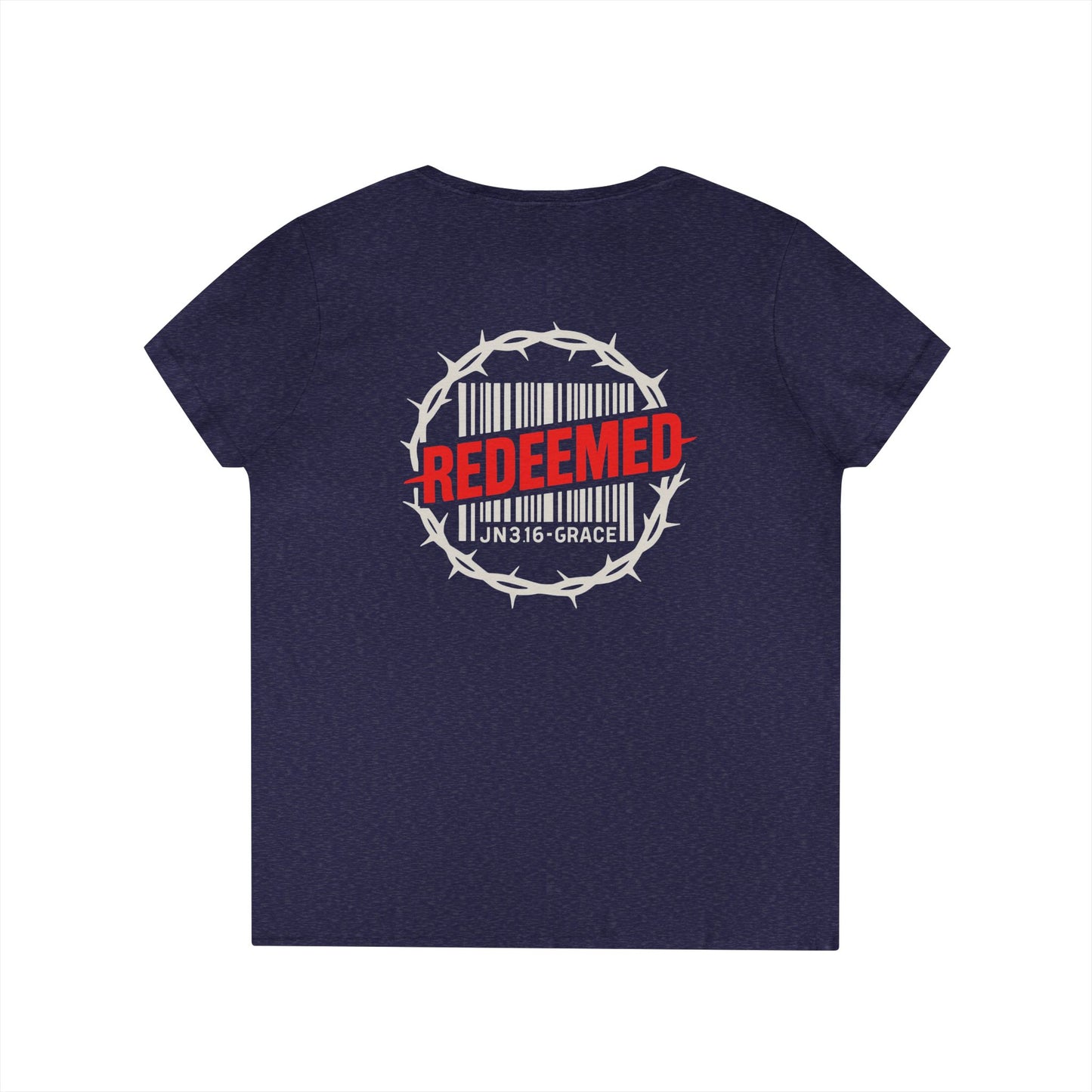 "Redeemed" Women’s V-Neck Shirt