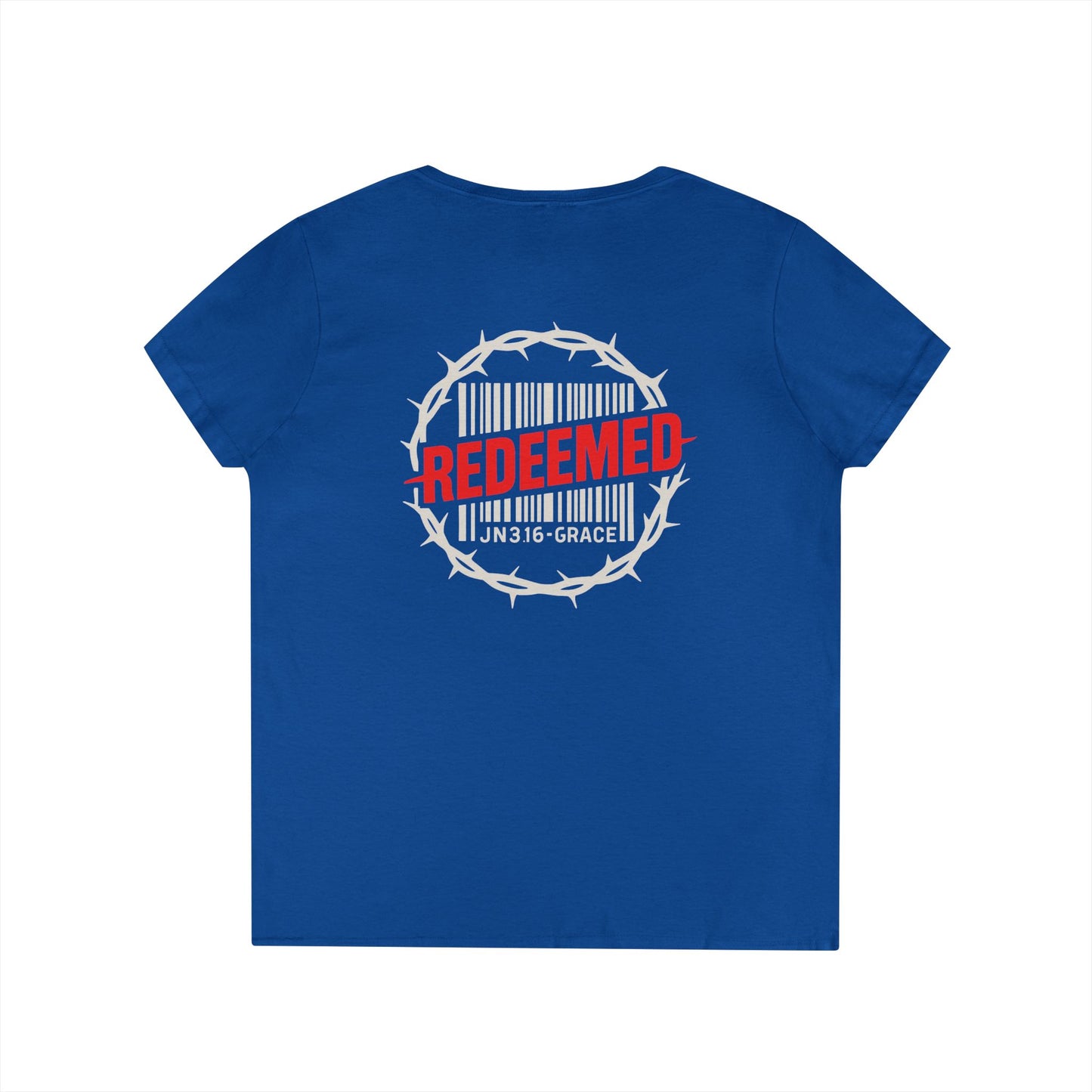 "Redeemed" Women’s V-Neck Shirt