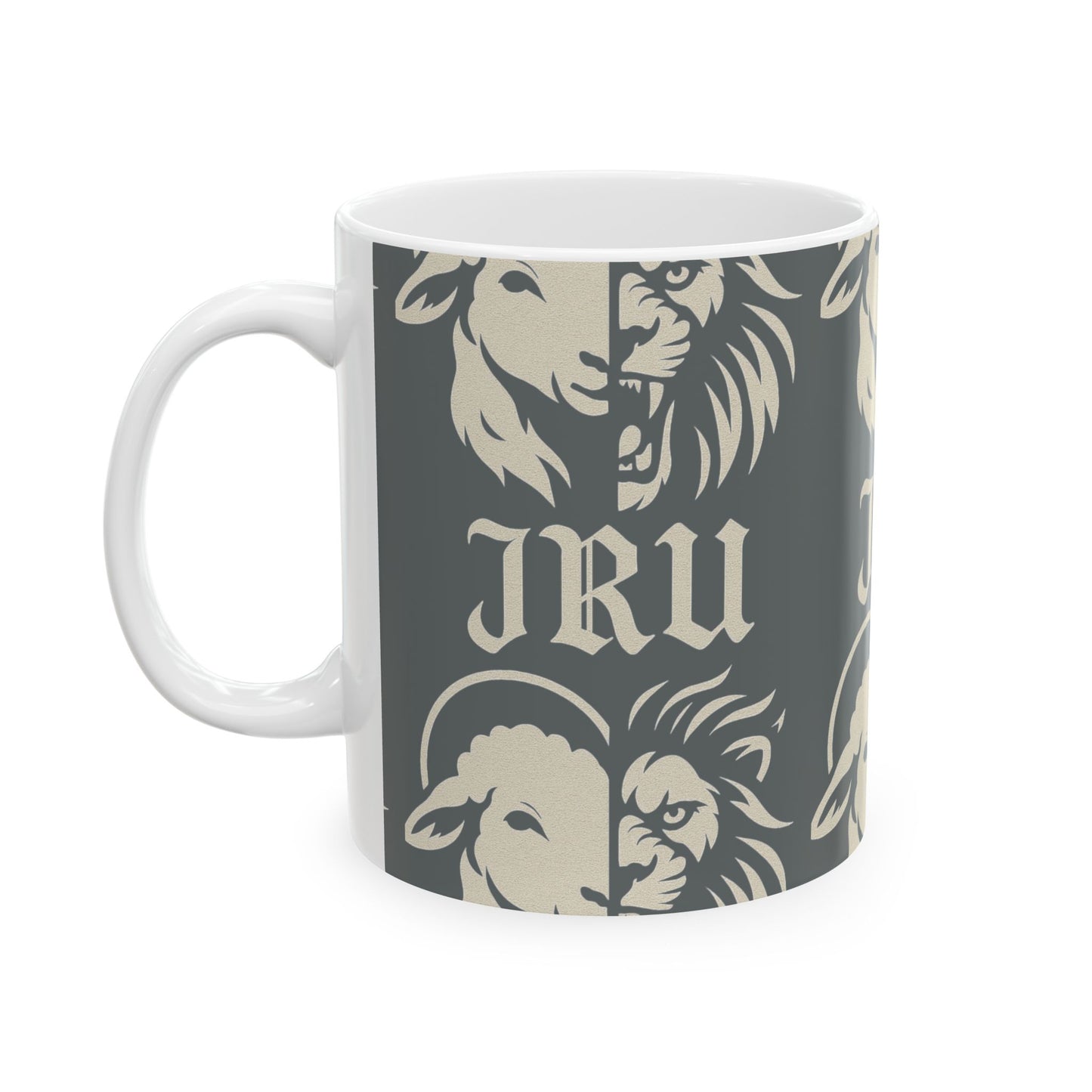 Jesus Redeemed Us Logo Mug