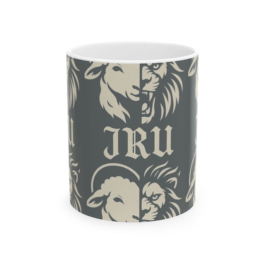 Jesus Redeemed Us Logo Mug